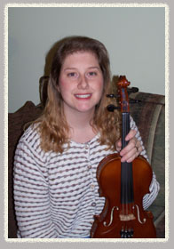Jennifer's Violin Studio Student